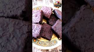 Easy brownies without oven  How to make fudgy cracky brownie  Chocolate brownie [upl. by Yorztif]