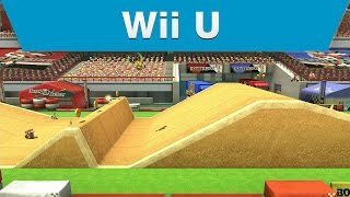 Wii U  Mario Kart 8 DLC Excitebike Arena [upl. by Franck]