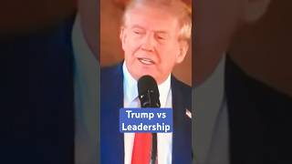 Donald Trump vs Leadership youtubeshorts [upl. by Emyam]