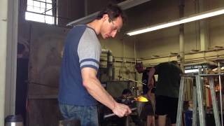 Glass blowing at Nova Scotian Crystal [upl. by Brodie477]