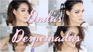 ONDAS PARA PELO CORTO CON TENACILLAS [upl. by Wilhide]