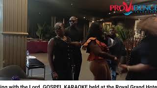 Gospel Karaoke held at the Royal Grand Hotel Theme Chilling with the Lord [upl. by Toby]