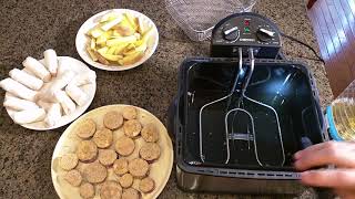 BEST ELECTRIC DEEP FRYER with Basket amp Strainer Chefman REVIEW [upl. by Kyl]