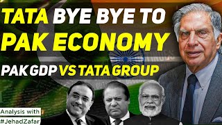 TATA Total Wealth is LARGER than Total Pakistan Economy  UNBELIEVABLE  Jehad Zafar [upl. by Areem]