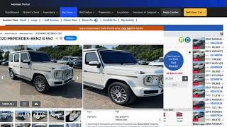 Copart car Auction g63 amg 50000 [upl. by Deron]