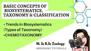 3 CHEMOTAXONOMYTrends in Biosystematics Types of Taxonomy Alpha Beta Omega Taxonomy MSc BSc [upl. by Guimond]