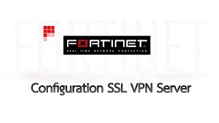 Fortigate Firewall Configuration SSL VPN Server [upl. by Anyl34]