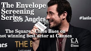 Claes Bang From The Square On Not Winning Best Actor At Cannes  Los Angeles Times [upl. by Aremihc527]