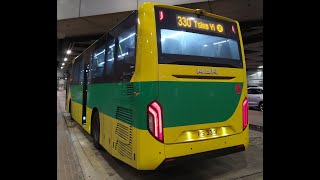 PS9901Ecolife Euro 6D D1556LOH RR8NR330 from Beach Commercial Complex to Tsing Yi Railway station [upl. by Yrellih506]