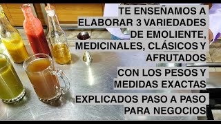 Cursos de Emolientes Medicinales y Frutales Para Negocio 🟥⬜🟥 saludable streetfood saludable [upl. by Nwadal]