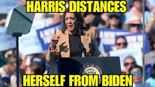 Harris Distances Herself from Bidenomics in 2024 Campaign [upl. by Asilrahc]