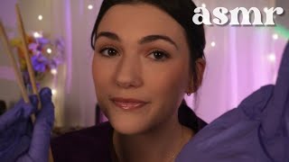 ASMR Dermatology Exam ┃ Detailed and Up Close Skin Assessment Extraction and Treatment [upl. by Alvis]