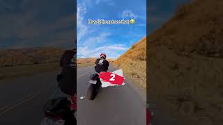 When Riding Motorbike Becomes Scary [upl. by Airoled]