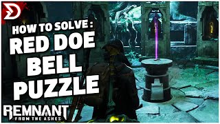 Remnant From the Ashes  RED DOE BELL PUZZLE SOLVED Yaesha Secret [upl. by Hanser847]