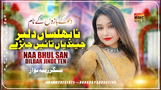 Naa Bhulsan Dilbar Jinde Ten  Singer Zeba Nawaz New Song 2024  Saraiki Song 2024 [upl. by Yunick963]