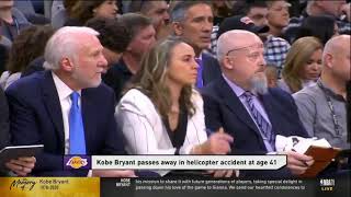 NBA Players React to Kobe Bryant Death [upl. by Aliahs]