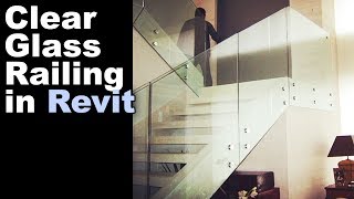 Glass Railing in Revit Tutorial [upl. by Meikah574]