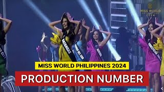 MISS WORLD PHILIPPINES 2024  Production Number [upl. by Ahsinnor]