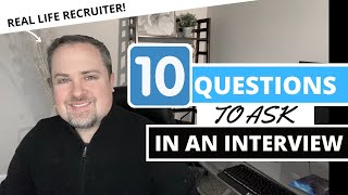 10 Questions to Ask The Interviewer In Your Job Interview Interview Prep Tips [upl. by Bunow]