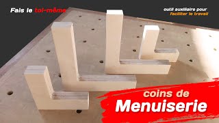 Coins de menuisier Fabriquezle vousmême à partir de contreplaqué [upl. by Ailima]