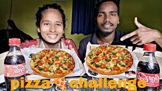 pizza🍕 challenge small pizza eating challenge street food [upl. by Niarfe750]