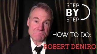 How to Do a Robert Deniro Impression by Master Impressionist Jim Meskimen [upl. by Indyc365]