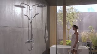 hansgrohe Croma 280 showerpipe [upl. by Ttennaj707]