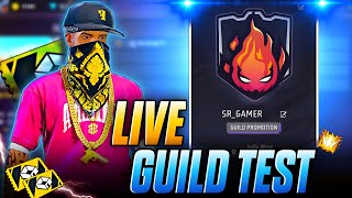 SR GAMING LIVE GUILD TEST  SR GAMING LIVE ON FREE FIRE freefirelive tondegamer [upl. by Debra]