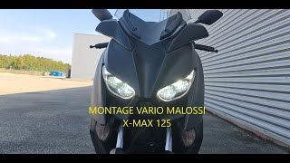 Changer galets  Montage Vario Malossi sur 125 XMax 2020 activer les soustitres [upl. by Yssej]