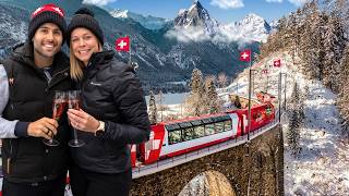 Worlds Most Scenic Train Ride  Glacier Express In Switzerland [upl. by Lodnar662]