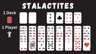 How To Play Stalactites Solitaire [upl. by Lanod]