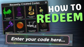 How to REDEEM Roblox Catalog Avatar Creator Codes Roblox [upl. by Roeser]