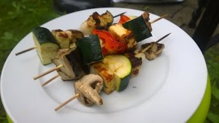 LOW CARB Gemüsespieß für den Grill voll lecker [upl. by Old]