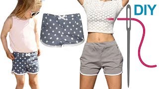 Kurze Hose nähen für Anfänger – DIY Hot PantsShorts quotMINAquot [upl. by Acinaj]