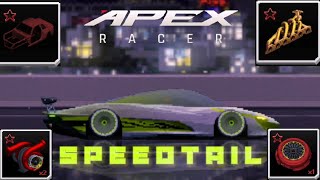 APEX RACER  Mclaren Speedtail Build  Tune Meta Car [upl. by Ainoyek]