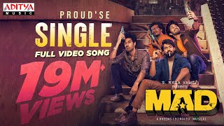 ProudSe Single Full Video Song MAD Kalyan Shankar S Naga Vamsi Bheems Ceciroleo  Telugu Songs [upl. by Guthrie384]