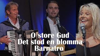 O store Gud  Det stod en blomma  Barnatro  Jard Carina och Magnus Samuelson [upl. by Civ]