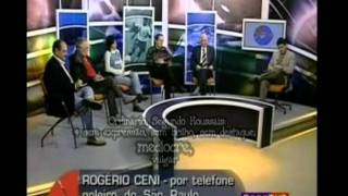 Rogério Ceni rebate acusação de jornalista do Sport Tv [upl. by Nitaf]