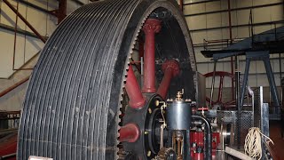 MARKHAM GRANGE STEAM MUSEUM  A COLLECTION OF 16 RUNNING STATIONARY STEAM ENGINES IN DONCASTER [upl. by Joachima]