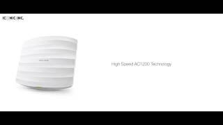 TPLink EAP320 AC1200 Access Point Available with Iconic Inc [upl. by Antonietta610]