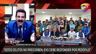 10102024 HAY MÁS NIÑAS VIOLADAS POR EVO MORALES EN EL CHAPARE QUE NO FUERON EMBARAZADAS DTV [upl. by Kelli]