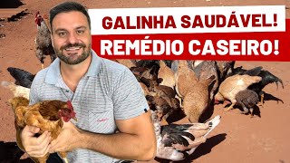 MELHOR REMÃ‰DIO CASEIRO PARA TER GALINHA SAUDÃVEL COMBATE INÃšMERAS DOENÃ‡AS DAS AVES [upl. by Eenat]