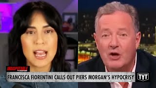 WATCH Francesca Fiorentini EXPOSES Piers Morgan’s Hypocrisy OnAir [upl. by Orhtej]