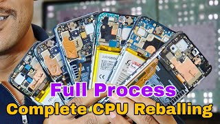 Complete CPU Reballing Process 🔥🔥🔥 [upl. by Arok]