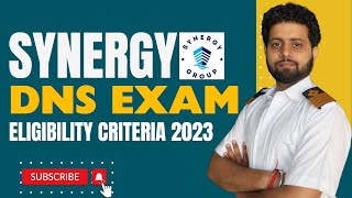 Synergy DNS Sponsorship Exam 2023 Update  Merchant Navy Sponsorship Exam [upl. by Ravaj]