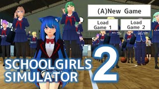 SCHOOL GIRLS SIMULATOR 2 REVEALED BY MEROMSOFT Onii Chan News [upl. by Innor]