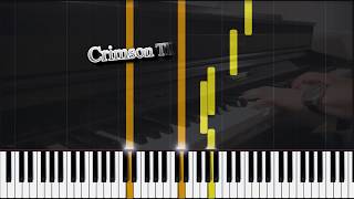 Crimson Tide Soundtrack Piano Tutorial [upl. by Peh]