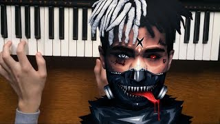 XXXTENTACION  Jocelyn Flores Piano Cover How to play easy tutorial [upl. by Veradia288]