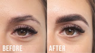 How to Tint Eyebrows Step By Step Tutorial  Thuya NYC [upl. by Marysa]