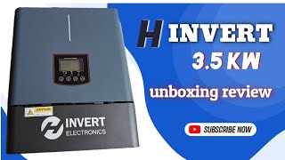 H Invert Solar Inverter 35KW Unboxing amp Review  Is It The Best Choice part 1 [upl. by Etnuahs]